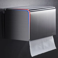 water proof toilet paper holder silver kitchen portable toilet paper holders wc carta igienica household merchandises eh60pb