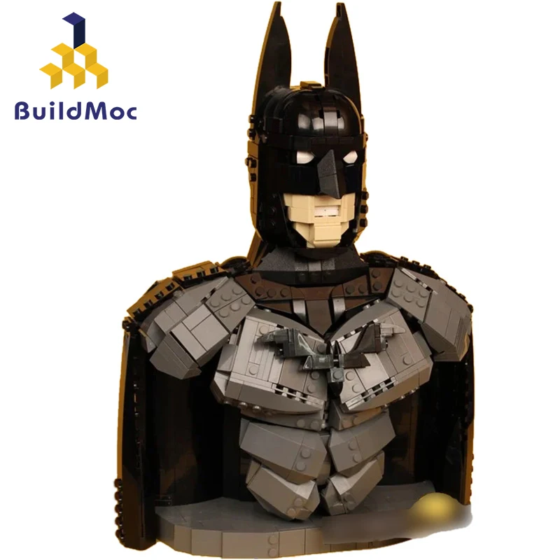 Buildmoc Темный рыцарь Супер Герои фильмы экшн фигурки бюст строительные блоки