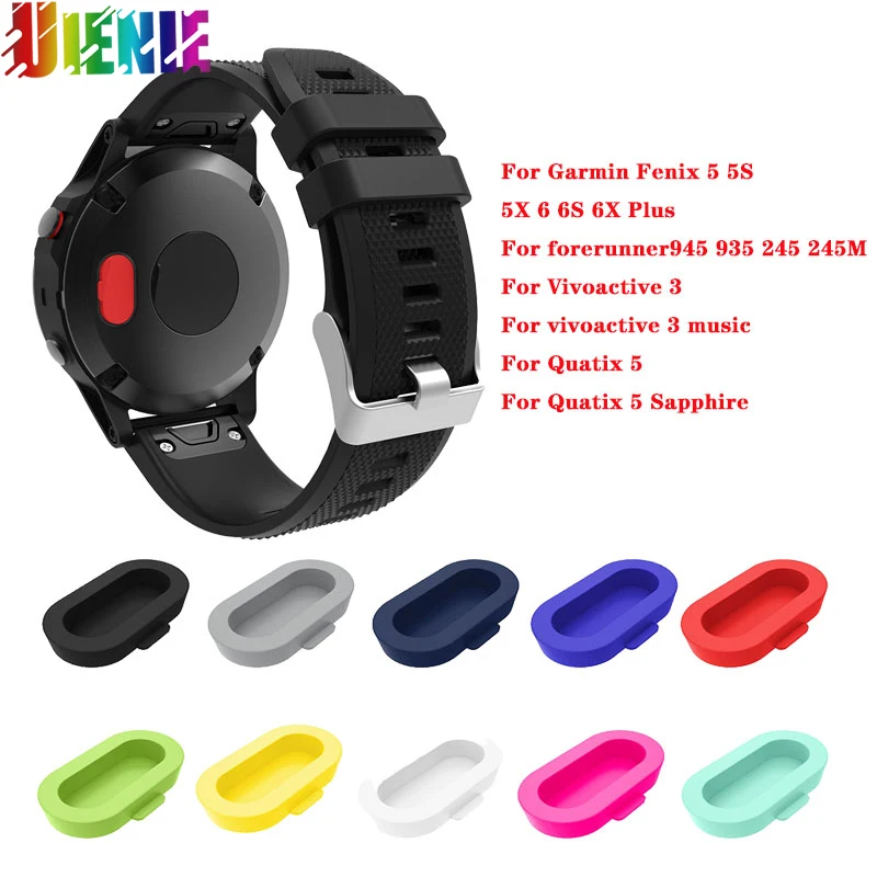 

Colorful Watch Dust Cover Cap For Garmin Fenix 5 6 5X 6X 5S 6S Plus Pro Forerunner 245 935 945 Vivoactive 3 4 Dustproof Plug NEW