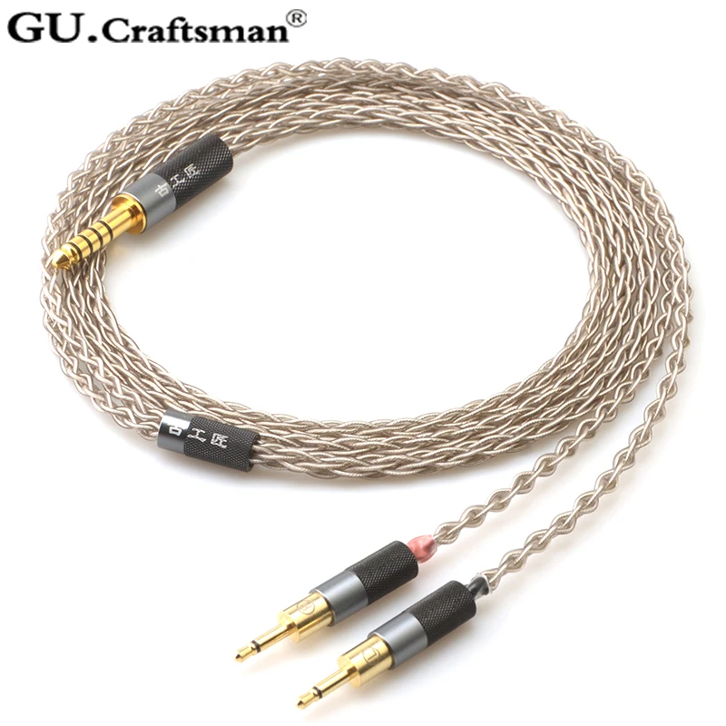 GUcraftsman 6n серебристый для SENNHEISER HD700 4 контактный XLR 2 5 мм/4 мм кабель обновления