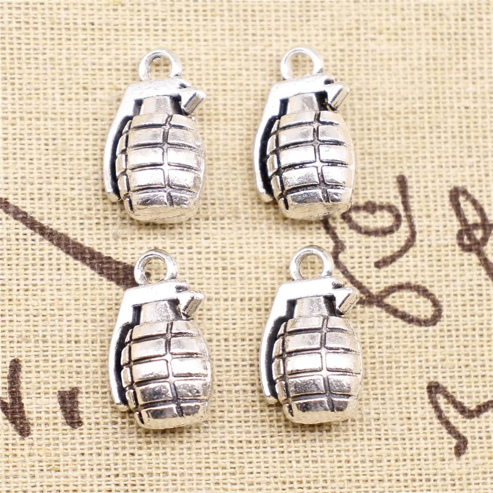 

Bracelet Making Bulk Charms For Jewelry Making 22x13mm Gun Pendants 2pcs