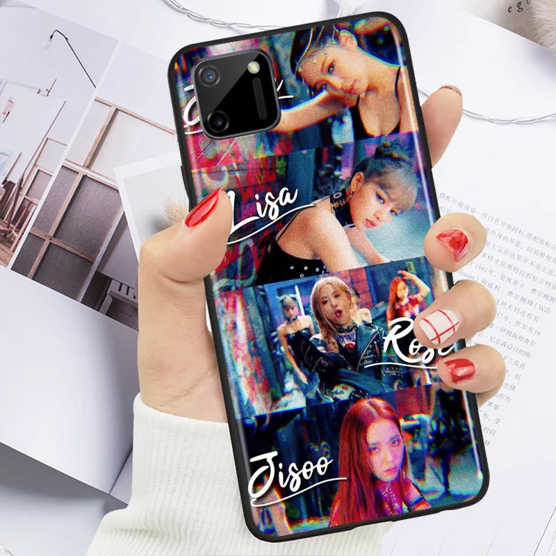 

Hot Bulckpinks For OPPO Realme 7i C17 7 6 6S 6i 5 5S 5i 3 3i 2 Narzo 10 20 Pro Global 5G Phone Case