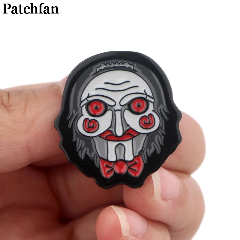 Patchfan Billy The Puppet металлический Узелок цинка Значки para рубашка сумка Одежда Кепка