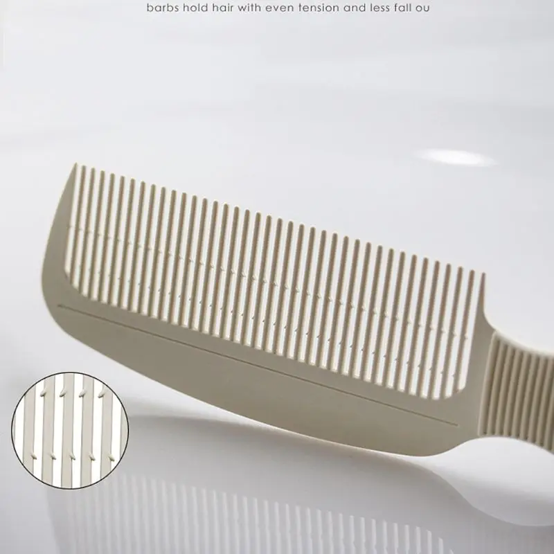

Detangle Straight Hairbrush Hairdressing Comb Anti-static Hair Cutting Comb Flat Top Clipper Comb Salon Styling Tool