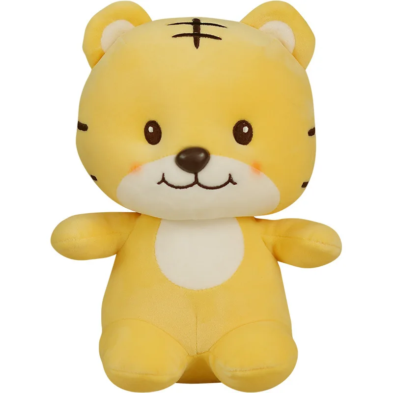 

23 Cm Small Size Cute Soft Stuffed Tiger Doll Doll Pillow Birthday Gift For Children Plush Toys