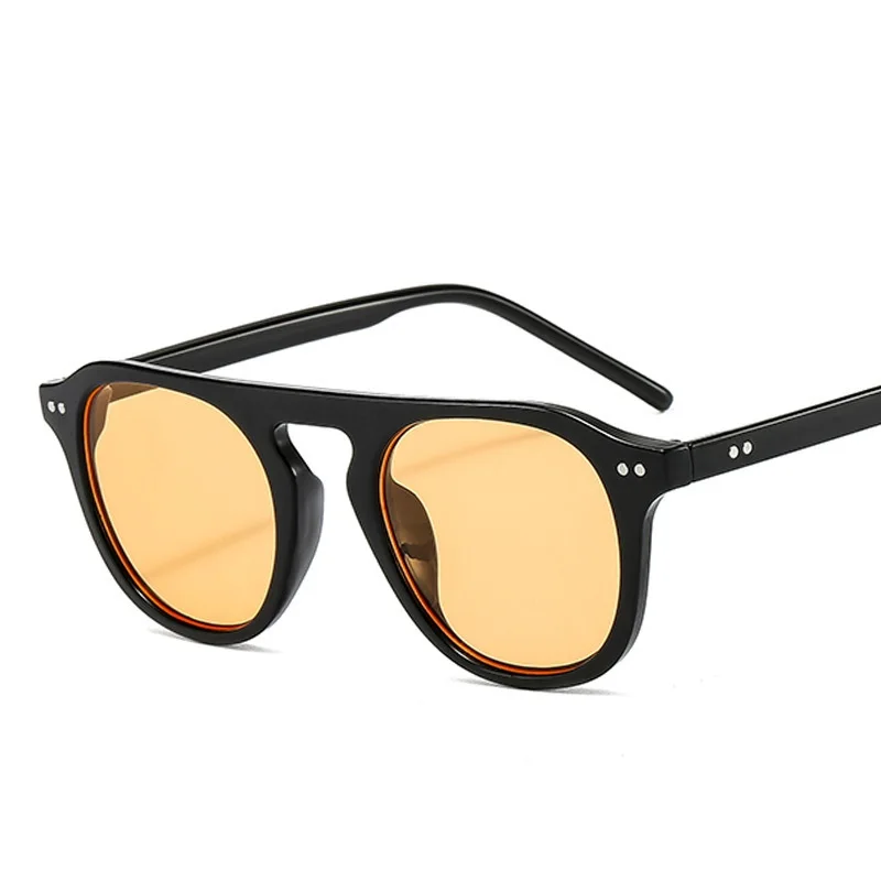 

MAYTEN Vintage Square Sunglasses Women Fashion Nail Decoration Jelly Color Eyewear Men Trending Pilot Sun Glasses Shades UV400
