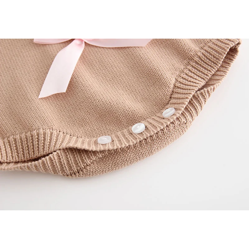 

Newborn Boys Girls Printing Pattern Vest Jumpsuits Clothes Spring Autumn Baby Boys Girls Rompers Knitted Children Rompers