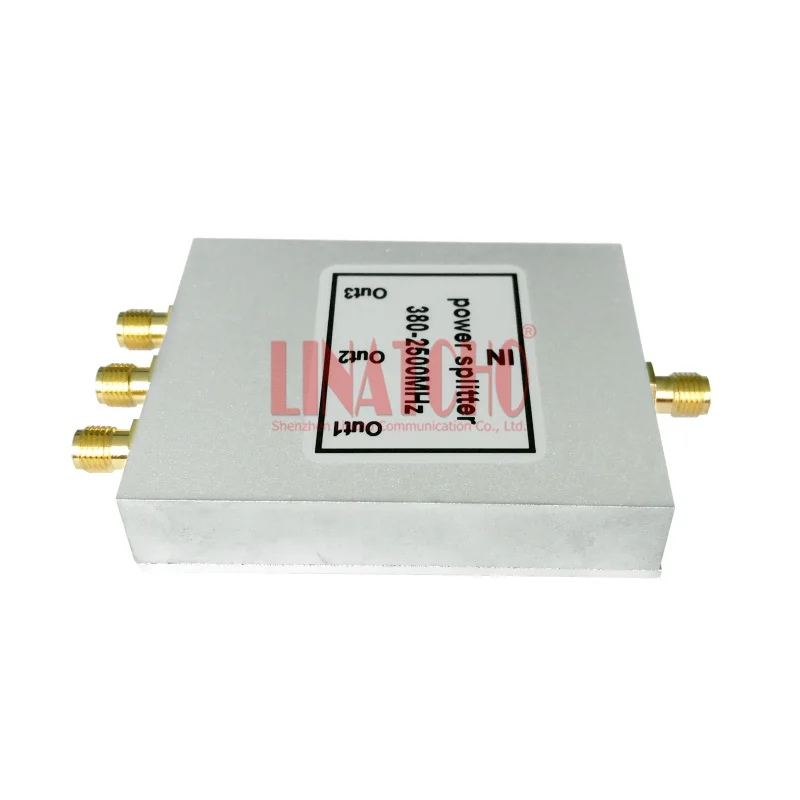 3 Ways 380-2500MHz SMA female connector Micro strip 2G 3G wifi antenna power splitter