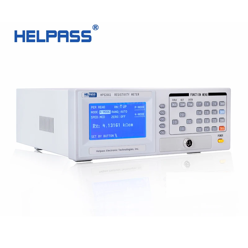 

HPS2661 Four Probe Resistivity Tester Conductivity Meter