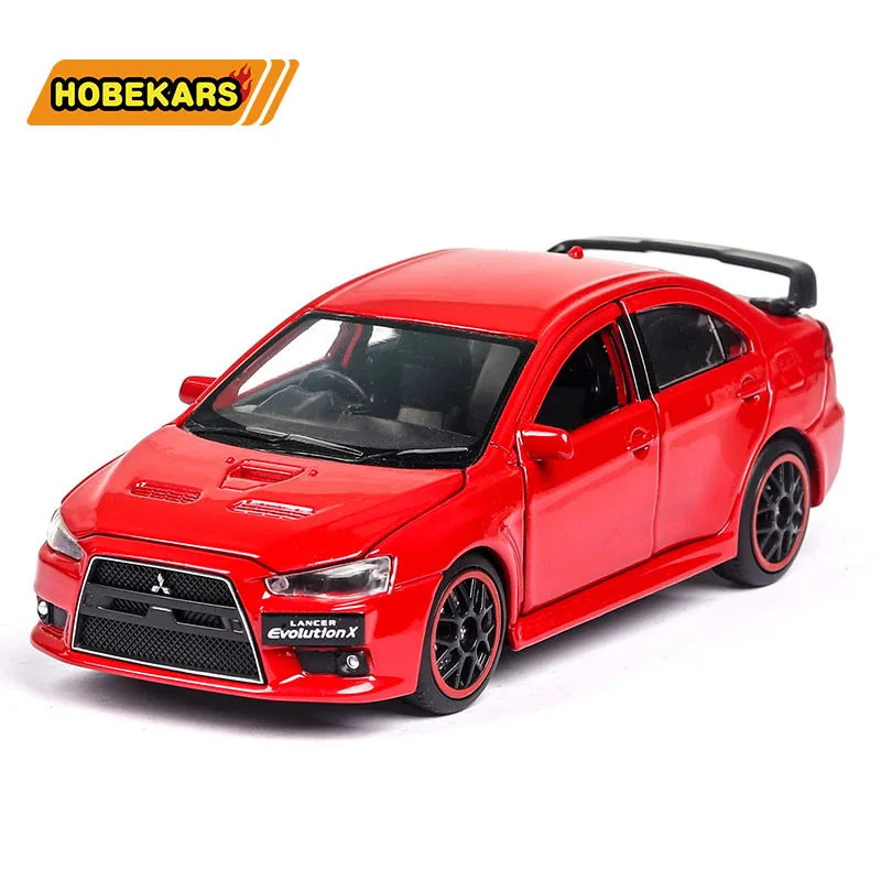Литье под давлением 1:32 Lancer EVOlution X Коллекционная модель автомобиля из металлического сплава симуляторы машины игрушки для детей Подарки для детей
