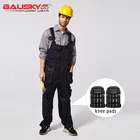BauskyddB136 Спецодежда мужские комбинезоны с многофункциональными карманами высокое качество темно-синий Бесплатная доставка