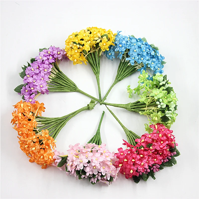 

Новинка 144 шт. Изящные цветы сливы ручная имитация высокого качества аксессуары для фотосъемки реквизит