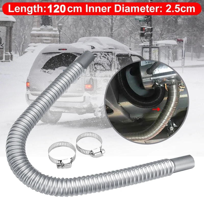 Дизельный парковочный нагреватель 120 см глушитель выхлопной трубы 25 мм фильтр