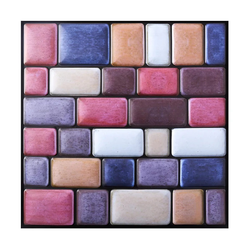 

3D Tile Sticker Anti-Collision Sticker PVC Wall Stickers wall stickers home decor living room