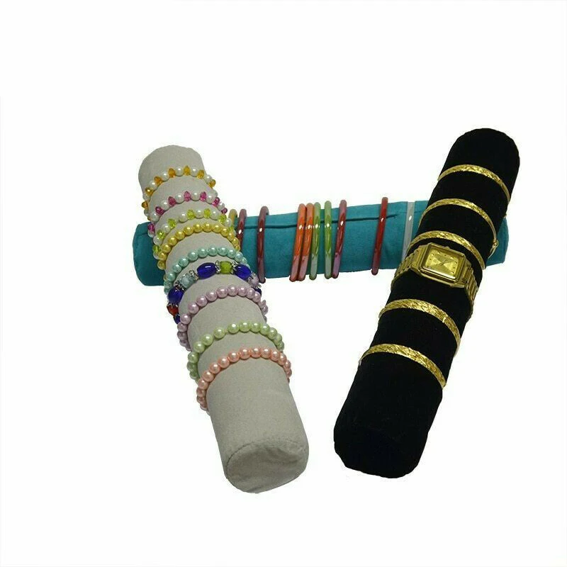 Superior Travel Jewelry Watch Storage Bag Soft PU Leather Velvet Portable Bracelet Bangle Roll Up Organizer Case Zipper Pouch