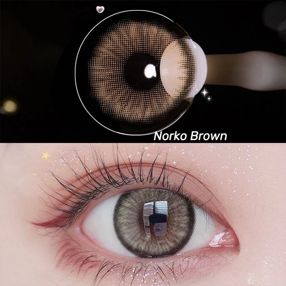 

Контактные линзы алмазного цвета для глаз, натуральные контакты глаз с цветными контактными линзами, красота, 2 шт., контактные линзы ed ежего...