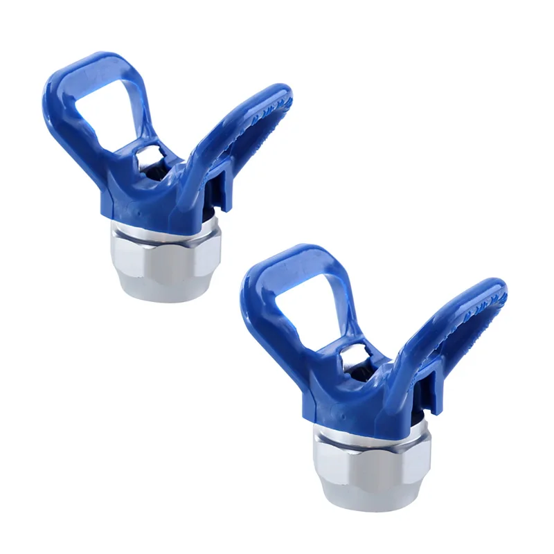 2pcs RAC X holder Безвоздушная насадка держатель RAC X принадлежности пистолета-распылителя алюминия 7/8-дюймовая краска пистолет часть - Цвет: 2pcs RAC X holder