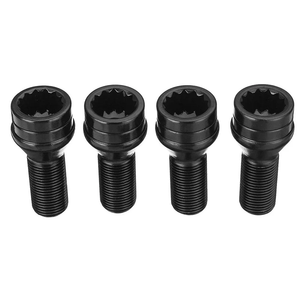 

Болты блокировочные черные из нержавеющей стали M14 X1.25, 4 шт.
