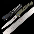 Eafengrow летающая рыба, шариковый подшипник flipper, складной D2 Сталь G10, кемпинг, охота, кухня, выживание на природе, EDC инструмент, универсальный нож