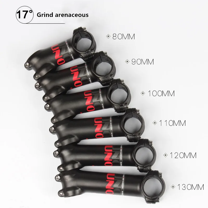 Велосипедный стержень UNO для горного велосипеда 7 градусов 17 блестящий/матовый 60