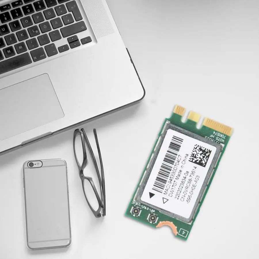 Для Qualcomm Atheros QCNFA335 NGFF 300M беспроводная Bluetooth 4 0 сетевая карта DW1707 0VRC88 сетевые