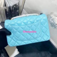 luxury designer handbags diamond small lattice bag advanced flip bag chain shoulder bags cowhide sheepskin womens shoulder bag