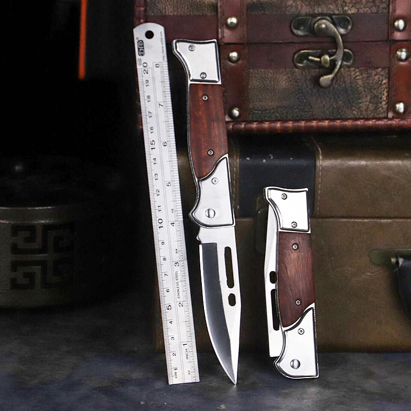 Походный нож высокой твердости DEHONG карманный складной портативный острый |