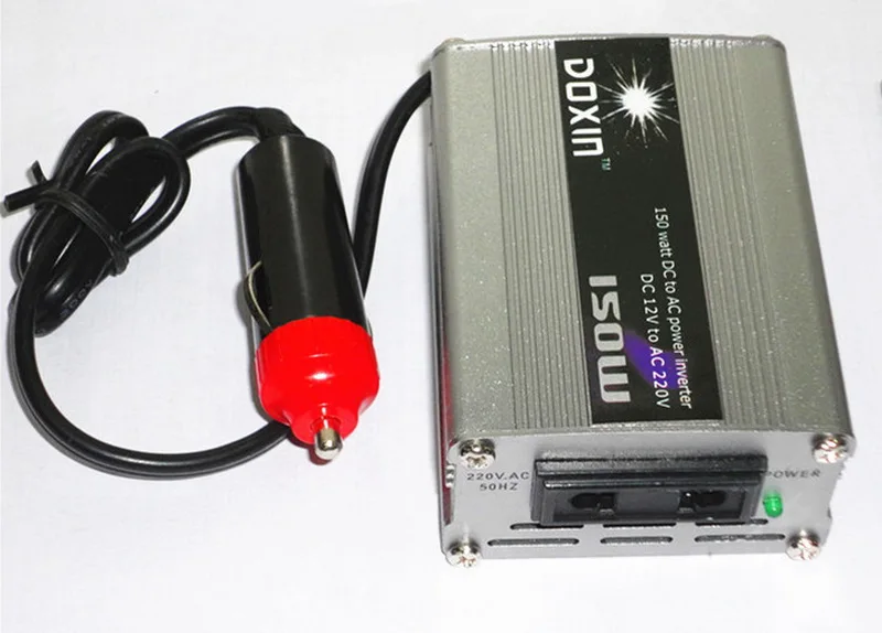 

Преобразователь мощности автомобиля, 150 Вт, 12 В постоянного тока в 220 В переменного тока, модифицированный синусоидальный сигнал