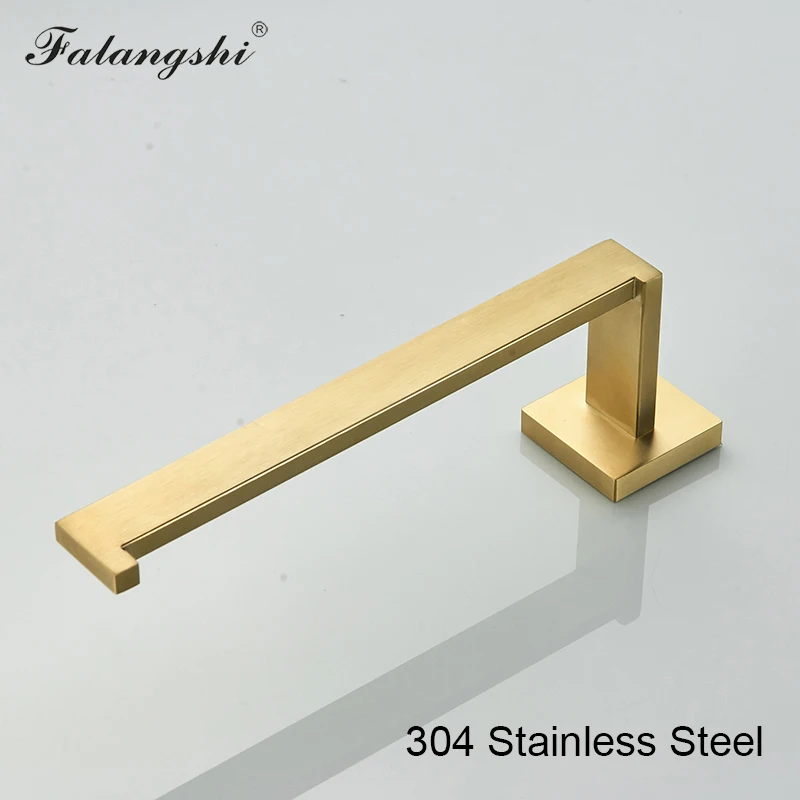 Комплект оборудования для ванной комнаты из нержавеющей стали Falangshi золотые