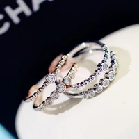 resizable adjustable rose gold silver color cute rings for women party fashion korean jewelry 2019 new