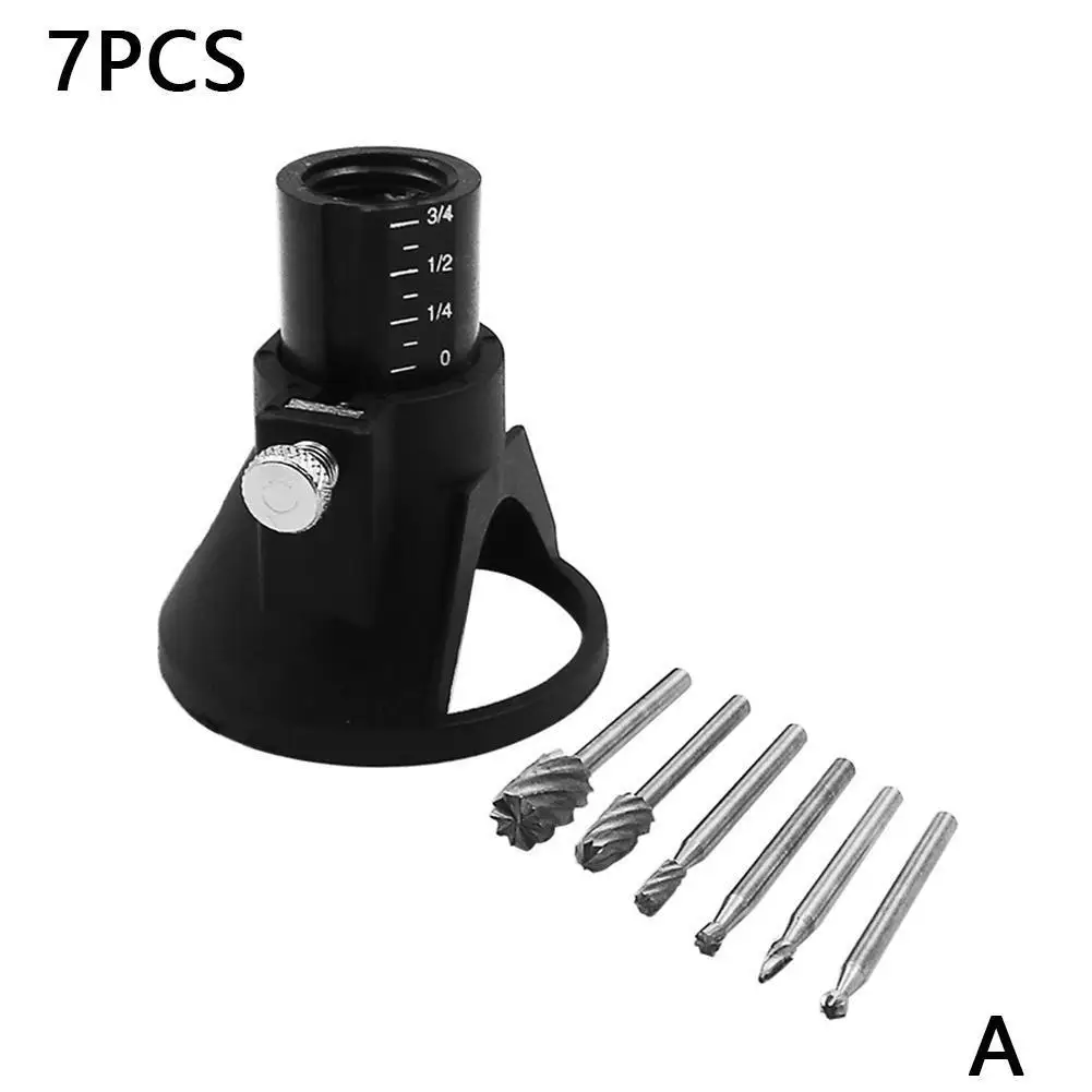 

1pc Rotary Multi Electric Grinder Accessories Holder Positioner Cutter Special Electric Combination Suits Milling Grinder F L6M0