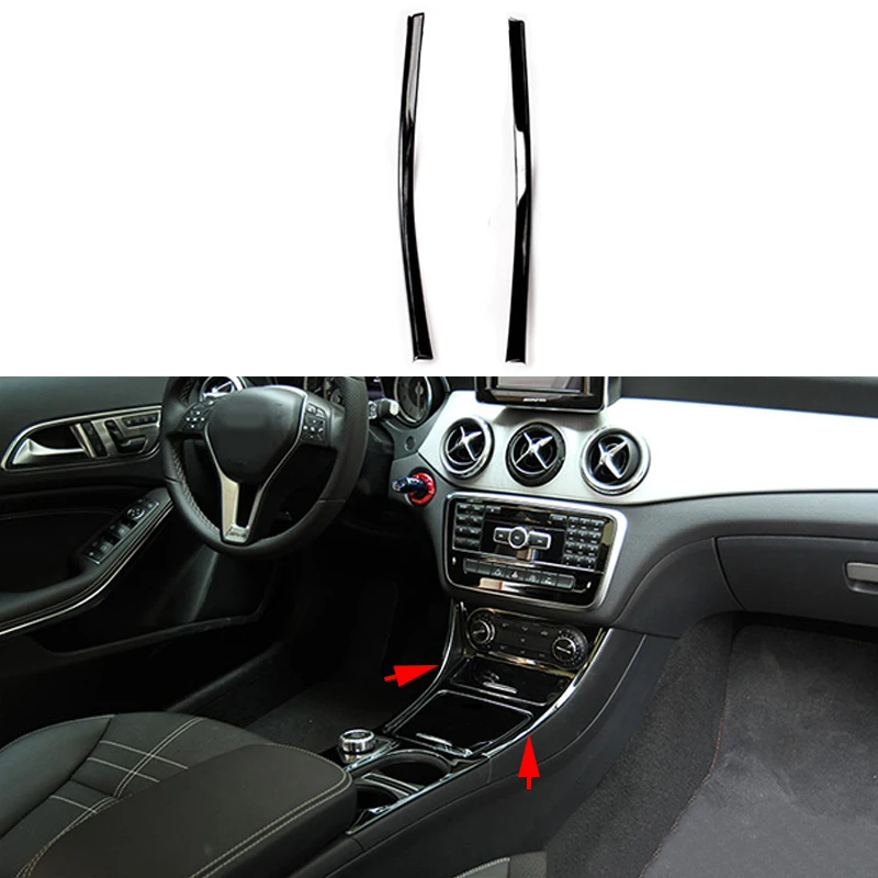 2x Шестерни переключения боковой полосы Накладка для Mercedes-Benz gla класса X156 14-16 &amp CLA