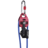 rock climbing equipment 25kn workload rescue speed pulley heavy duty rescue single swivel rope pulley block equipment