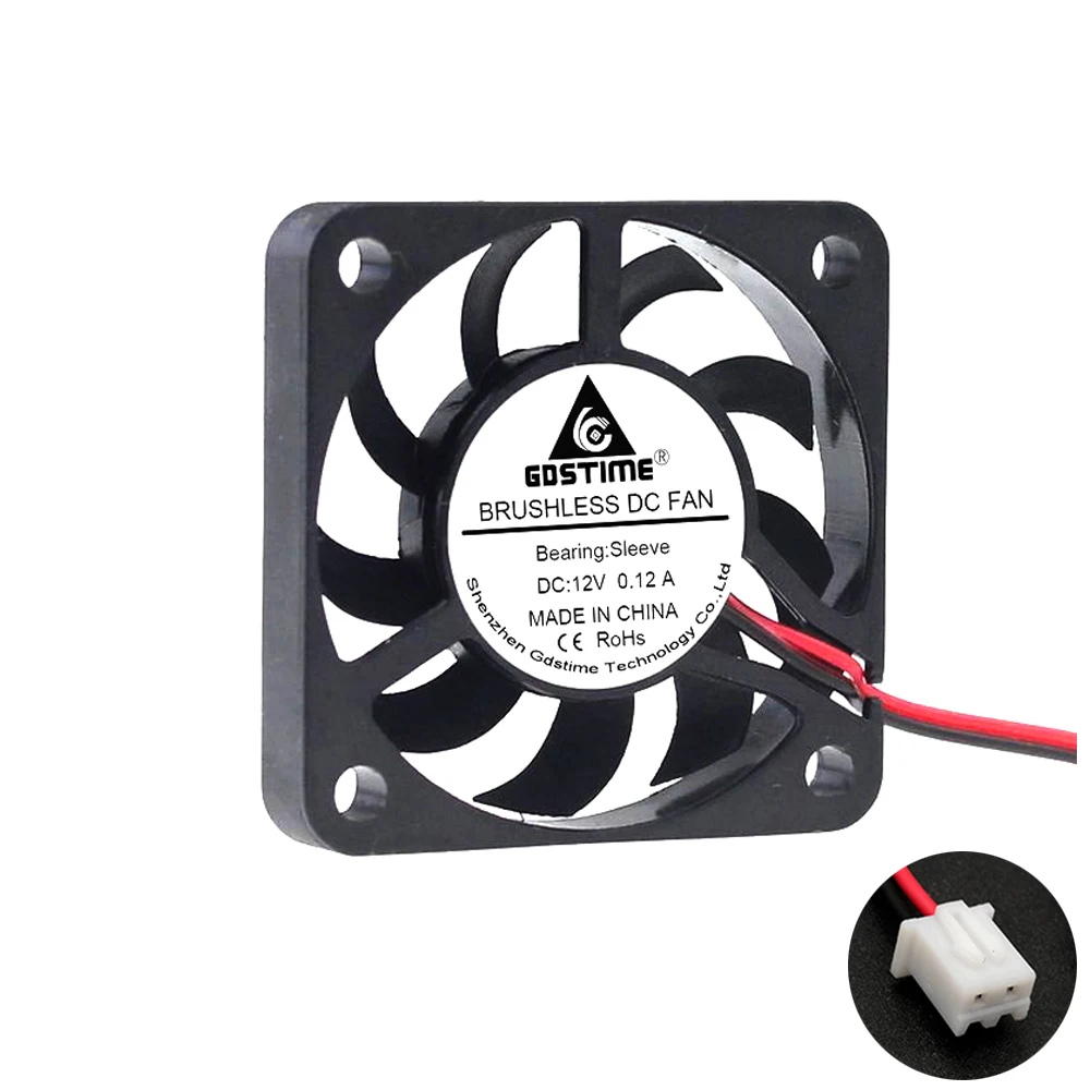 12V XH2.54 2Pin 4007 бесщеточный ультратонкий вентилятор DC 5V 12V 4cm 40mm 40X40X7mm микро DC охлаждающий вентилятор ПК cpu Радиатор VGA кулер - Цвет: 12V XH2.54 2Pin