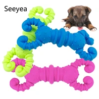 dog toys rubber bones teeth cleaning molars dog toys chewing small dog games interactive training supplies pet toy accessories