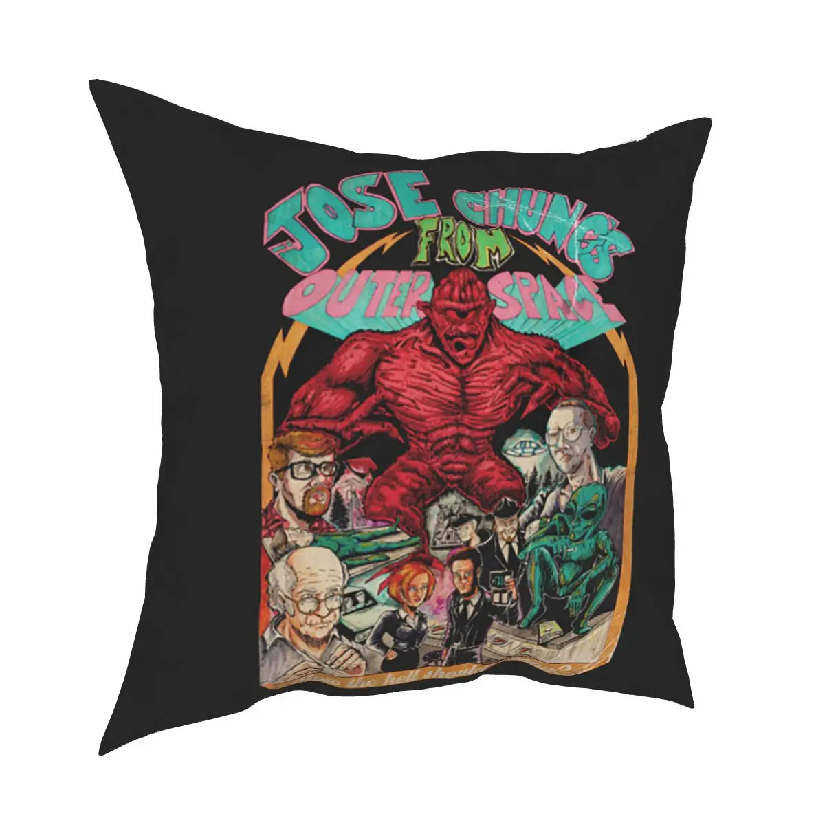 

The X Files Fox And Dana Pillowcase Soft Polyester Cushion Cover Decoration Pillow Case Cover Home Square 40X40cm