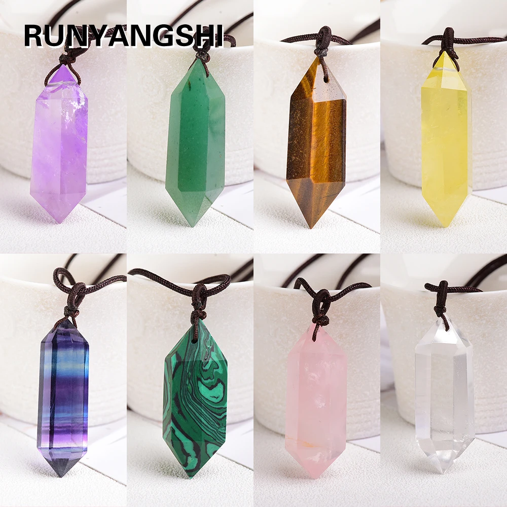 1 шт. подвеска из натурального кварца в виде столба|Камни| |