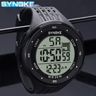 Часы наручные SYNOKE мужские спортивные, водонепроницаемые светодиодные электронные, с большим циферблатом, с хронографом
