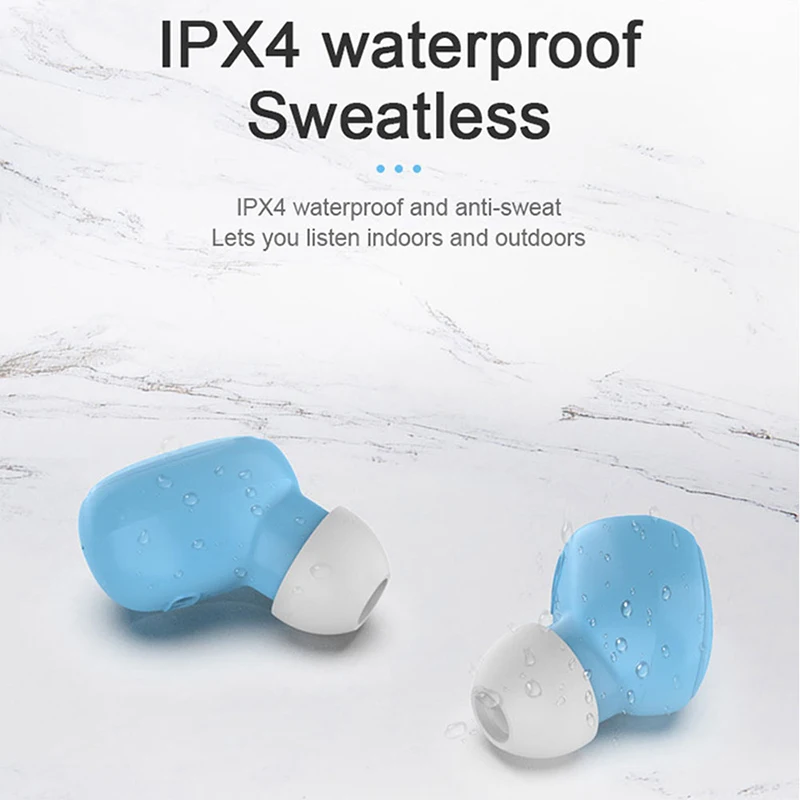 

Wireless Headphone Stereo Headset sport Earbuds A6S TWS Bluetooth-compatitle Earphone with charging box for most smartphone