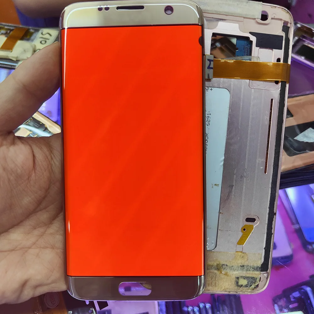 

5.1'' Original LCD Have DOT For Samsung Galaxy S7 G930 SM-G930F LCD With Frame Display Touch Screen Assembly Replacement Parts