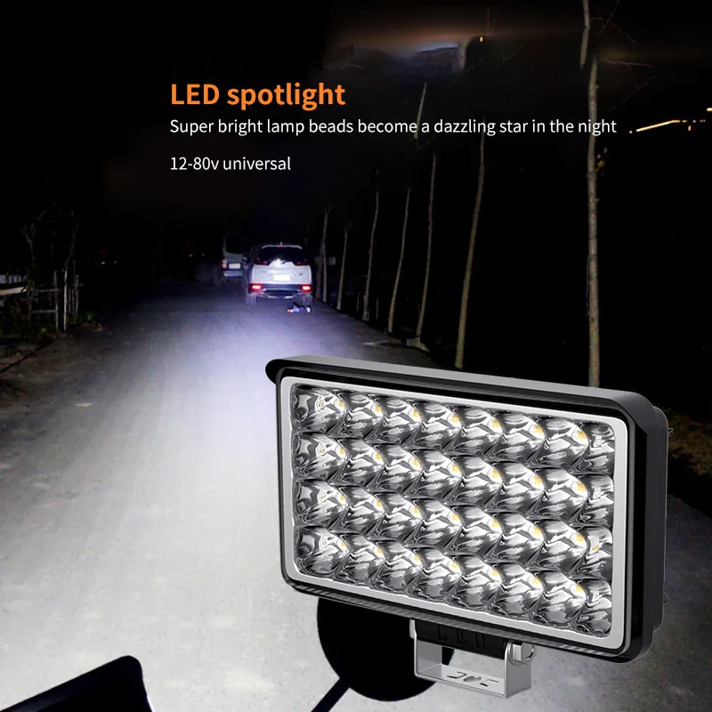 

32W Car Led Work Light 4 Inch Highlight Off-road Car Motorcycles & Electric Bicycles LED Headlight