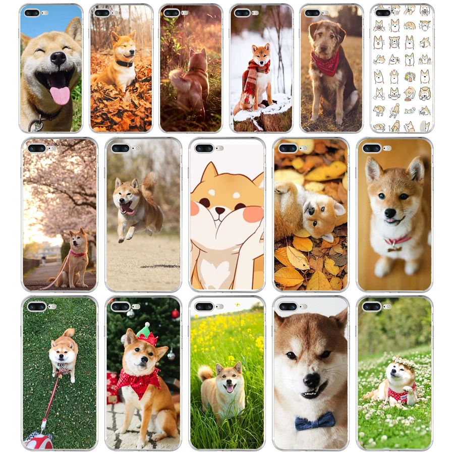 Силиконовый чехол 049FG Brushwood Doge Сиба ину Inu с забавной собакой мягкий ТПУ для Apple