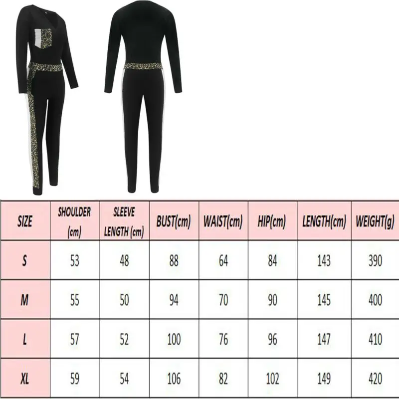 Женский комбинезон сексуальный облегающий с v-образным вырезом брюками 3 |
