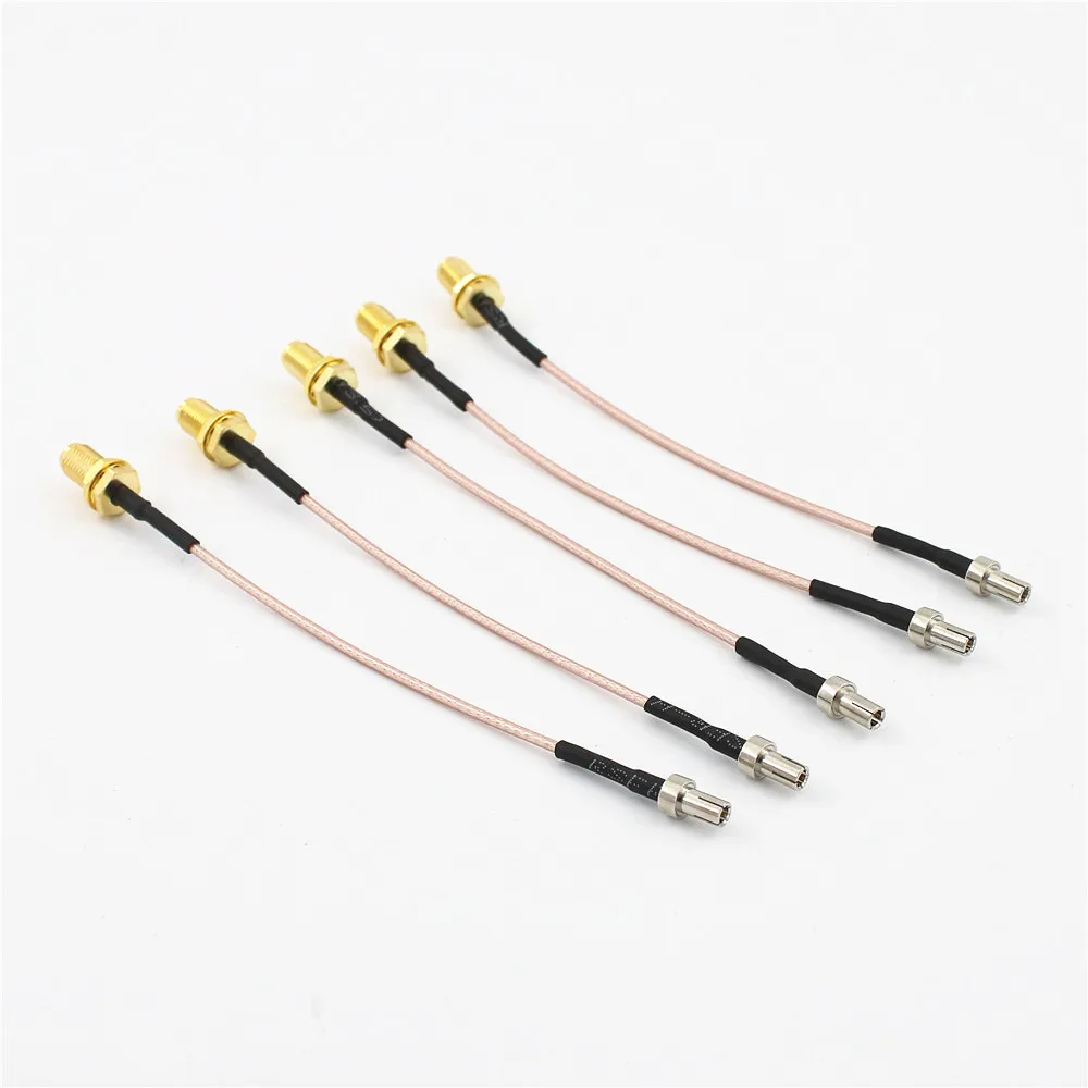 5 шт./лот 3G 4G антенна SMA разъем Гнездовой к TS9 разделитель RF коаксиальный отрезок