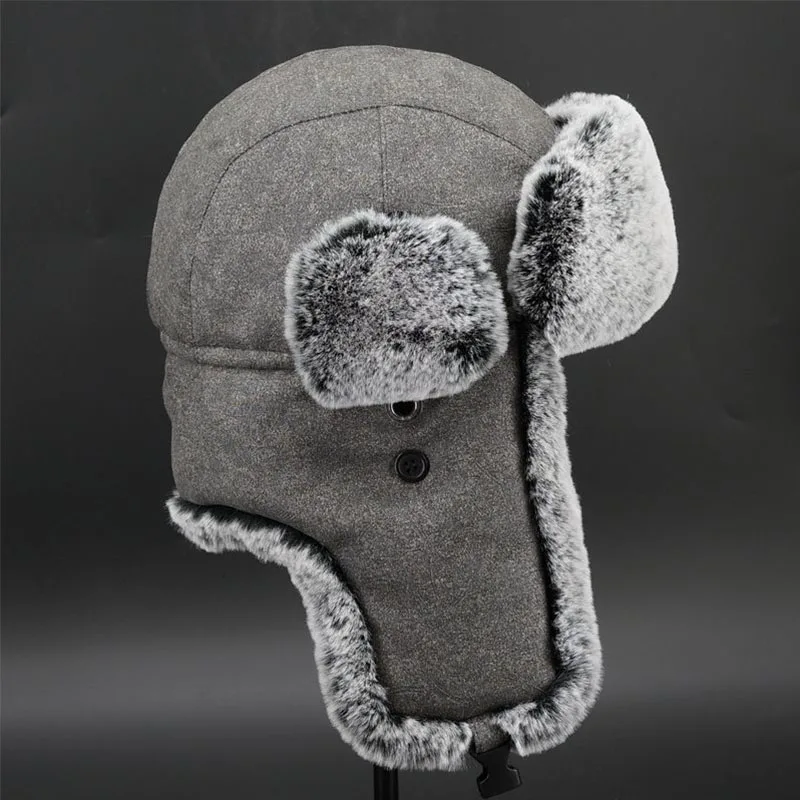 Уличная Мужская Женская зимняя охотничья шапка для полета с защитой от холода