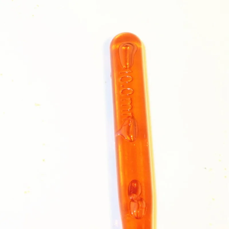 8 pieces Crochet hook [3.0MM-10.0MM] Knitting needles PVC pins candy Colorful Plastic kit Weaving tools Acrylic crochetnew t68 | Дом и сад