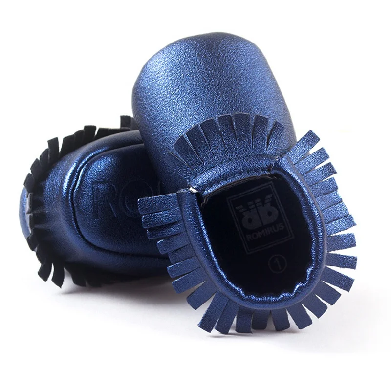 

Fashion Tassel Baby Moccasins Unisex Spring Autumn Leather Shoes Newborn Infant Toddler Floor Slippers Soft Bottom 0-18 Months