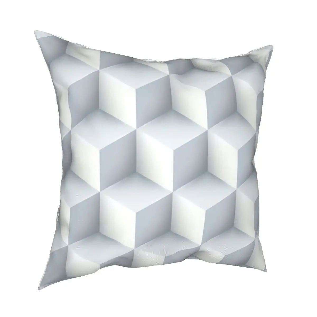 Мягкие подушки в форме кубиков с молочным 3d рисунком для дивана забавные