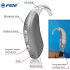 Портативный внутренний невидимый слуховой аппарат, усилитель звука с регулируемым тоном, Маленький цифровой левыйправый слуховой аппарат MY-26