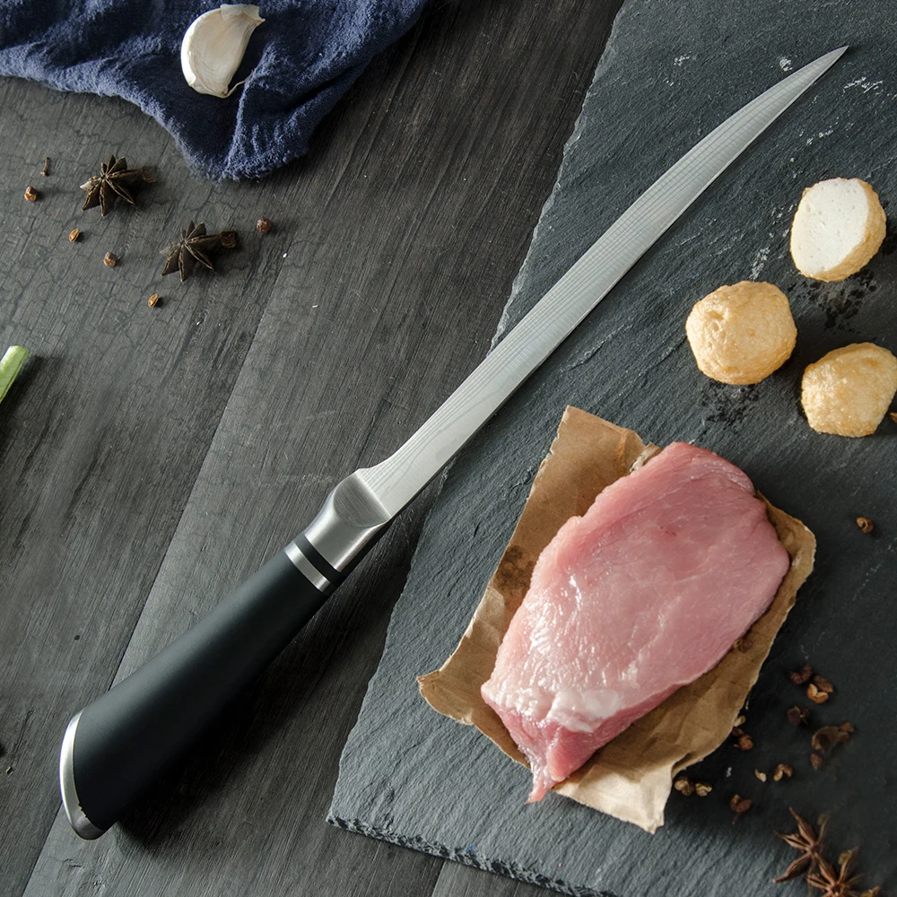 Нож для обвалки Qing Fillet резец из нержавеющей стали с нескользящим захватом